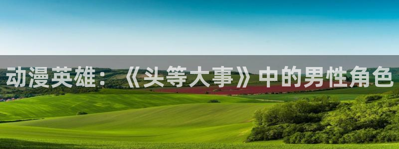 天堂动漫app下载：动漫英雄：《头等大事》中的男性角色